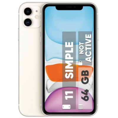 گوشی موبایل اپل مدل iPhone 11 تک سیم‌ کارت ظرفیت 64 گیگابایت و رم 4 گیگابایت – نات اکتیو